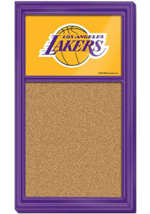 The Fan-Brand Los Angeles Lakers Cork Board Sign