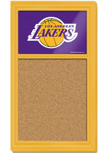 The Fan-Brand Los Angeles Lakers Cork Board Sign