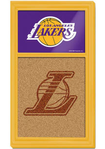 The Fan-Brand Los Angeles Lakers Cork Board Sign