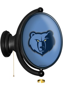 The Fan-Brand Memphis Grizzlies Original Oval Rotating Lighted Sign