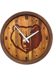 Memphis Grizzlies Faux Barrel Top Wall Clock