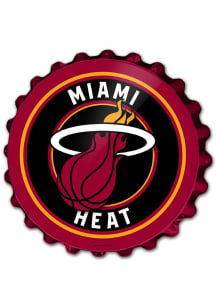 The Fan-Brand Miami Heat Bottle Cap Sign