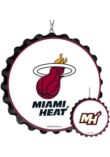 The Fan-Brand Miami Heat Bottle Cap Dangler Sign