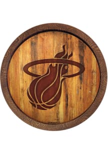 The Fan-Brand Miami Heat Faux Barrel Top Sign