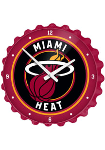 Miami Heat Bottle Cap Wall Clock