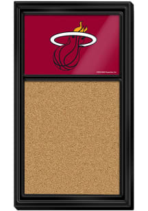 The Fan-Brand Miami Heat Cork Board Sign