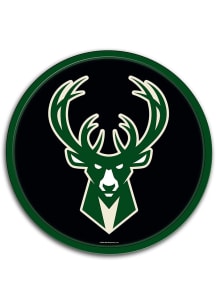 The Fan-Brand Milwaukee Bucks Modern Disc Sign