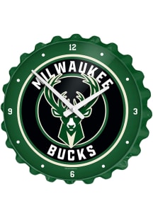 Milwaukee Bucks Bottle Cap Wall Clock
