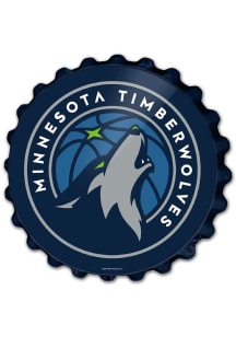 The Fan-Brand Minnesota Timberwolves Bottle Cap Sign