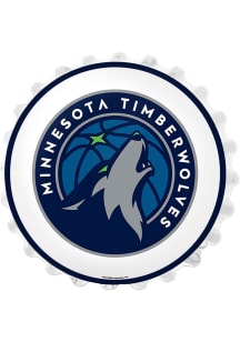 The Fan-Brand Minnesota Timberwolves Bottle Cap Lighted Sign