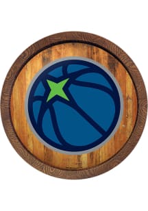 The Fan-Brand Minnesota Timberwolves Faux Barrel Top Sign