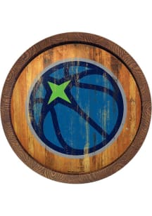 The Fan-Brand Minnesota Timberwolves Faux Barrel Top Sign