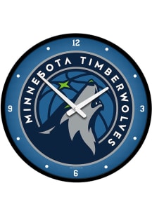 Minnesota Timberwolves Modern Disc Wall Clock