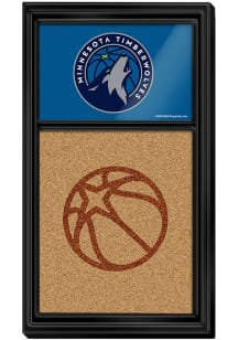 The Fan-Brand Minnesota Timberwolves Cork Board Sign
