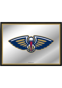 The Fan-Brand New Orleans Pelicans Framed Mirror Wall Sign