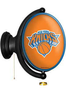 The Fan-Brand New York Knicks Original Oval Rotating Lighted Sign