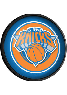 The Fan-Brand New York Knicks Round Slimline Lighted Sign