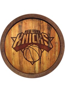 The Fan-Brand New York Knicks Faux Barrel Top Sign