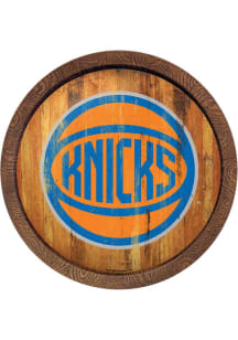 The Fan-Brand New York Knicks Faux Barrel Top Sign