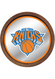 The Fan-Brand New York Knicks Mirrored Faux Barrel Top Sign