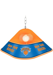 New York Knicks Square Acrylic Gloss Orange Billiard Lamp