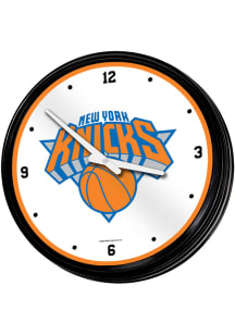 New York Knicks Retro Lighted Wall Clock