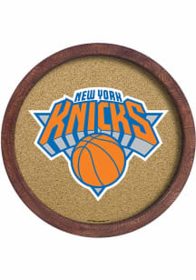 The Fan-Brand New York Knicks Barrel Framed Cork Board Sign