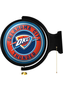 The Fan-Brand Oklahoma City Thunder Round Rotating Lighted Sign
