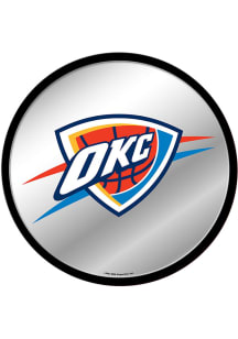 The Fan-Brand Oklahoma City Thunder Mirrored Modern Disc Sign