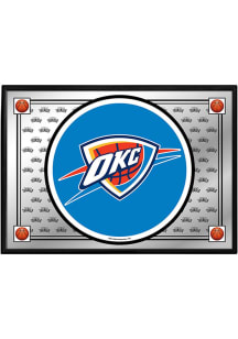 The Fan-Brand Oklahoma City Thunder Framed Mirror Wall Sign