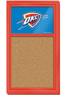 The Fan-Brand Oklahoma City Thunder Cork Board Sign