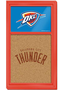 The Fan-Brand Oklahoma City Thunder Cork Board Sign