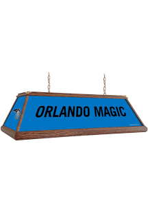 Orlando Magic Premium Wood Frame Blue Billiard Lamp