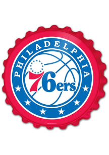 The Fan-Brand Philadelphia 76ers Bottle Cap Sign