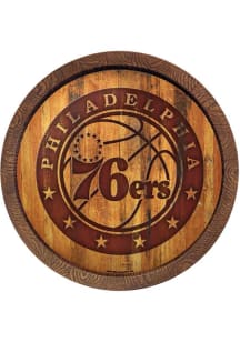 The Fan-Brand Philadelphia 76ers Faux Barrel Top Sign