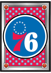 The Fan-Brand Philadelphia 76ers Framed Mirror Wall Sign