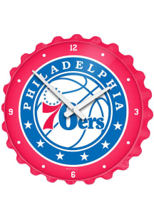 Philadelphia 76ers Bottle Cap Wall Clock