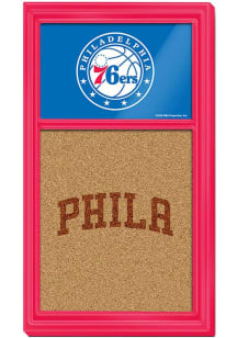 The Fan-Brand Philadelphia 76ers Cork Board Sign