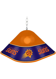 Phoenix Suns Square Acrylic Gloss Orange Billiard Lamp