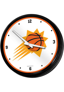 Phoenix Suns Retro Lighted Wall Clock