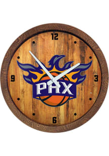 Phoenix Suns Faux Barrel Top Wall Clock