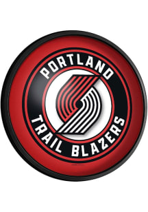 The Fan-Brand Portland Trail Blazers Round Slimline Lighted Sign