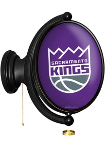 The Fan-Brand Sacramento Kings Original Oval Rotating Lighted Sign