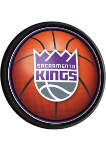 The Fan-Brand Sacramento Kings Round Slimline Lighted Sign