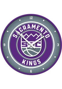 Sacramento Kings Modern Disc Wall Clock