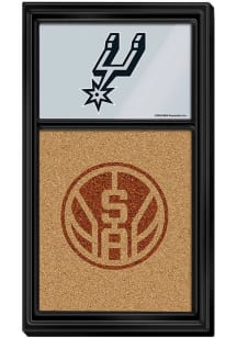 The Fan-Brand San Antonio Spurs Cork Board Sign