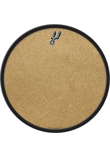 The Fan-Brand San Antonio Spurs Modern Disc Corkboard Sign