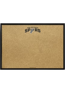 The Fan-Brand San Antonio Spurs Framed Corkboard Sign