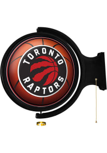 The Fan-Brand Toronto Raptors Round Rotating Lighted Sign
