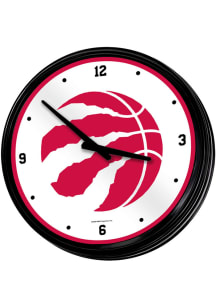 Toronto Raptors Retro Lighted Wall Clock